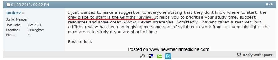 student comment on useful courses
